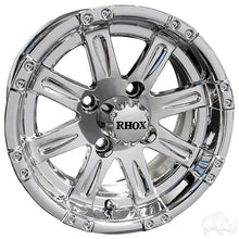 RHOX Vegas, Chrome w/ Center Cap, 12x6 Centered