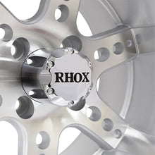 RHOX RX251, mecanizado con tapa central plateada, 12 x 7 ET-25, PN n.° TIR-RX251