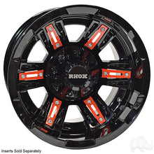 RHOX RX286, Gloss Black, 12x7 ET-25