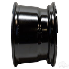 RHOX RX393, Machined Gloss Black, 12x7 ET-25