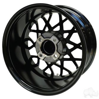 RHOX RX394, Gloss Black, 14x7 ET-25