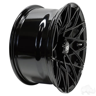 RHOX RX395, Gloss Black, 15x7 ET-25