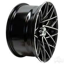 RHOX RX395, Machined Gloss Black, 15x7 ET-25