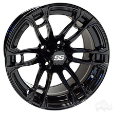 RHOX RX397, Gloss Black, 14x7 ET-25