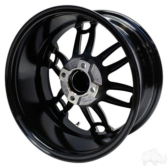 RHOX RX398, Gloss Black, 15x7 ET-25