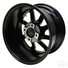 RHOX RX404, Machined Gloss Black, 14x7 ET-25