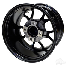 RHOX RX406, Gloss Black, 12x7 ET-25