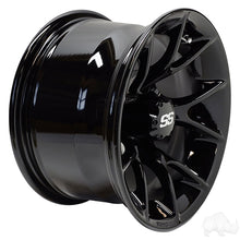 RHOX RX406, Gloss Black, 12x7 ET-25