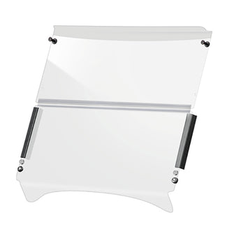 DoubleTake Acrylic Windshield with Magnetic-Catch, Phoenix Body, Club Car Precedent 04+, Clear