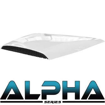 White Hood Scoop for ALPHA Body Kits PN# 05-044 Madjax 