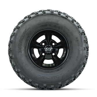 GTW Godfather Black 10 in Wheels with 22x11.00-10 Rogue All Terrain Tires – Full Set