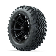 GTW Element Black 14 in Wheels with 23x10.00-14 Rogue All Terrain Tires  Full Set