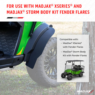 MadJax XSeries & Storm Body Front Fender Flare Extensions (Years 1994-Up)