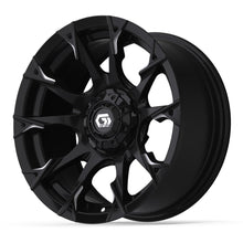 15″ GTW® Diablo Gloss Black with Machined Accents Wheel