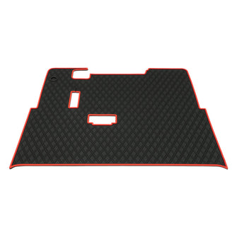 Xtreme Floor Mats for EZGO TXT / Workhorse / Express S4 / Valor / Cushman / Navitas (TXT Frame) - Black/Red