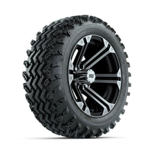 GTW Specter Machined/Black 14 in Wheels with 23x10.00-14 Rogue All Terrain Tires – Full Set