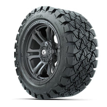 GTW® Shogun Gunmetal 14 in Wheels with 22x10-14 Timberwolf All-Terrain Tires – Full Set