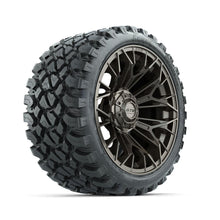 Set of (4) 15 in GTW® Stellar Matte Bronze Wheels with 23x10-R15 Nomad All-Terrain Tires