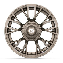 14" GTW Vandal Satin Bronze with Machined Accents Wheel