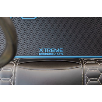 Xtreme Floor Mats for MadJax XSeries 2024-Up  Black/Bolt Blue