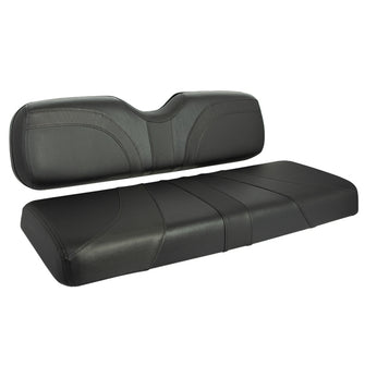 RedDot Blade Front Seat Covers for Club Car DS  Black/Black Trexx/Black Carbon Fiber