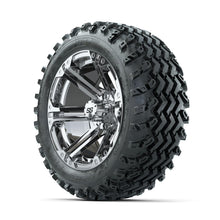 GTW Specter Chrome 14 in Wheels with 23x10.00-14 Rogue All Terrain Tires – Full Set