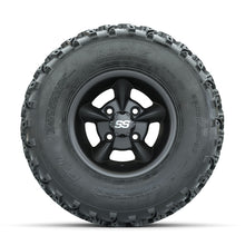 GTW Godfather Matte Grey 10 in Wheels with 22x11.00-10 Rogue All Terrain Tires  Full Set