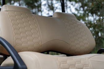 MadJax Colorado Seats for EZGO TXT/RXV/S4/L4 & MadJax XSeries Storm  Light Beige