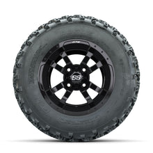 GTW Storm Trooper Black 10 in Wheels with 22x11.00-10 Rogue All Terrain Tires  Full Set