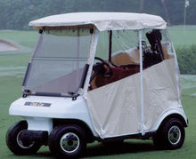 1982-99 Club Car DS - Red Dot 3-Sided White Over-The-Top Soft Enclosure