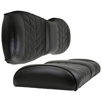 ​MadJax Aviator Genesis 250/300 Black Rear Seat Cushions