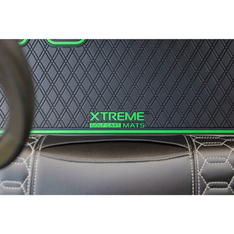 Xtreme Floor Mats for MadJax XSeries 2024-Up  Black/Lime Green