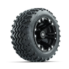 GTW Specter Matte Black 10 in Wheels with 18x9.50-10 Rogue All Terrain Tires  Full Set