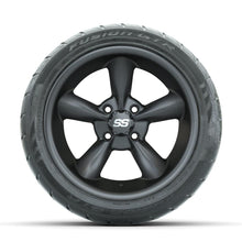 GTW Godfather Matte Grey 14 in Wheels with 225/40-R14 Fusion GTR Street Tires – Full Set