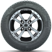 Set of (4) 12 in GTW Storm Trooper Wheels with 215/50-R12 Fusion S/R Street Tires