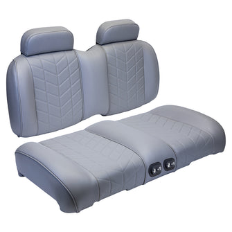 MadJax Aviator EZGO TXT/RXV & MadJax XSeries Graphite Front Seat Cushions with Thermaflex