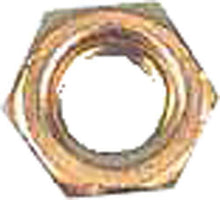 Brass Nut. 5/16"-18. 20/Pkg