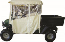 RedDot Club Car Carryall I & II w/ 56ù Factory Top White 3-Sided Over-the-Top Enclosure