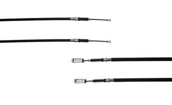 Club Car Transporter 4+6 Rear Brake Cable Kit (Years 2003-Up)