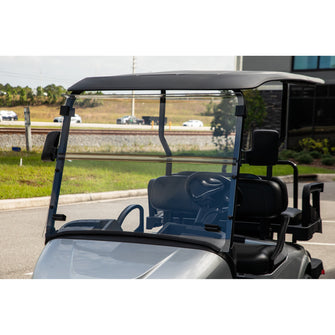 RedDot EZGO RXV Clear Folding 3/16" Windshield with Rubber Trim (Years 2024-Up)