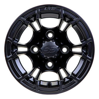 GTW Spyder Matte Black 10 Inch Wheel