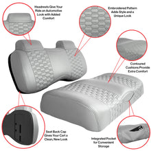 MadJax Colorado Seats for Club Car Precedent/Onward/Tempo  White