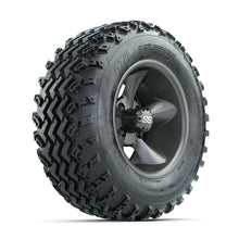 GTW Godfather Matte Grey 12 in Wheels with 23x10.00-12 Rogue All Terrain Tires – Full Set