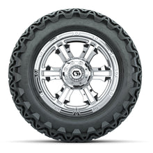 GTW Shogun Chrome 14 in Wheels with 23x10-14 Predator All-Terrain Tires  Full Set