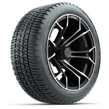 GTW Spyder Bronze/Matte Black 14 in Wheels with 205/30-14 Fusion Street Tires  Full Set