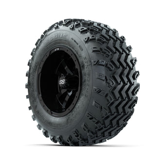 GTW Storm Trooper Black 10 in Wheels with 20x10.00-10 Rogue All Terrain Tires  Full Set