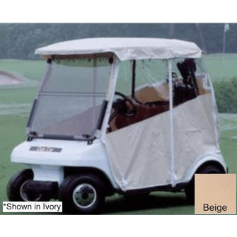 2004-Up Club Car Precedent - Red Dot 3-Sided Over-The-Top Beige Soft Enclosure