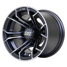 GTW Spyder Machined/Matte Grey 10 Inch Wheel