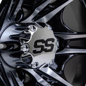 GTW Spyder Machined/Black 10 Inch Wheel