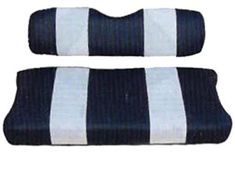 SEAT CUSHION SET,NAVY/WHTE,FRONT,YAM G11/G16-G22